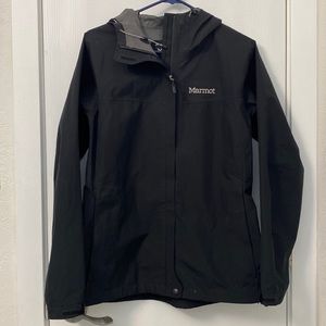 MARMOT GORETEX Minimalist Rain Jacket Black in Size M